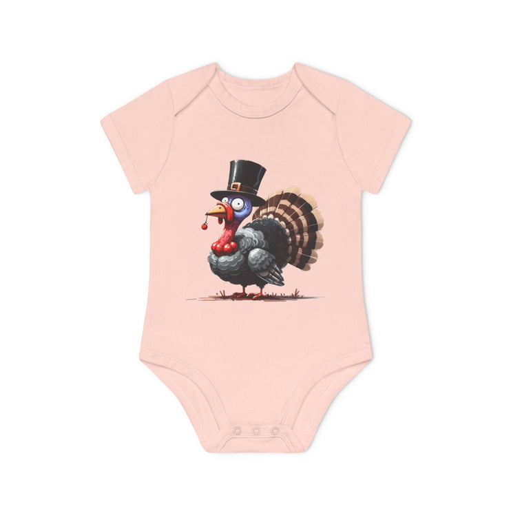 SnuggleNest Organic Baby Bodysuit (Short Sleeves) Turkey