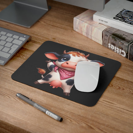 WhimsyWonder Desk Mus Pad: Personaliseret charme til dit arbejdsområde - Happy Baby Cow