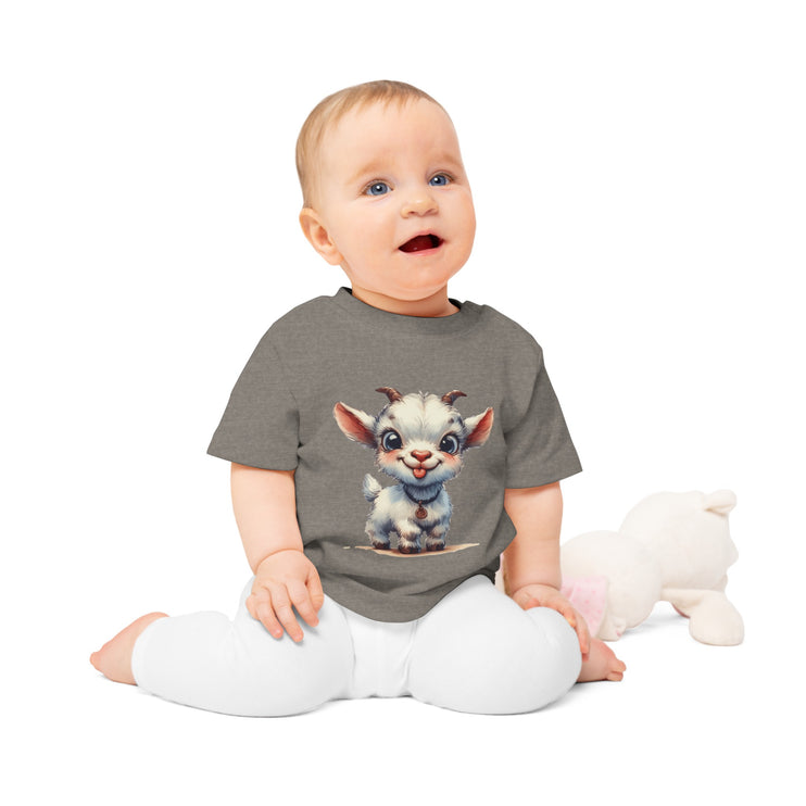 Enchanted Organic Baby Tee: απαλότητα, στυλ, & Sweetness - Cute Baby Goat