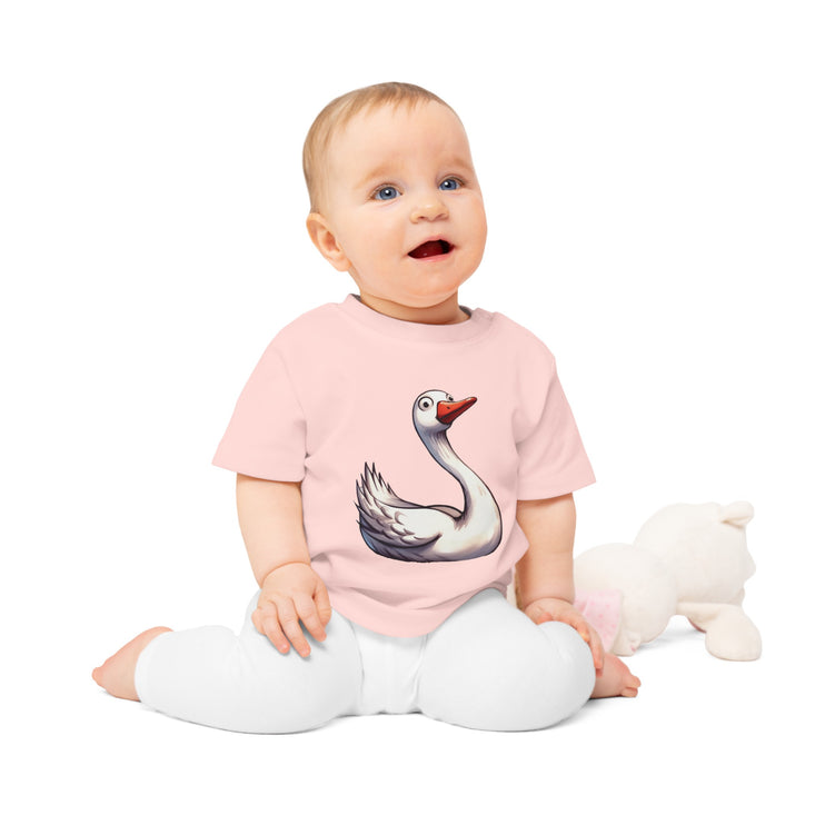 Enchanted Organic Baby Tee: απαλότητα, στυλ, & Sweetness - Κύκνος