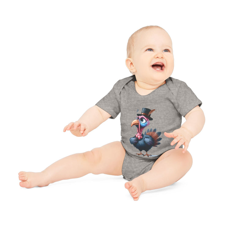 SnuggleNest Organic Baby Bodysuit (Short Sleeves) Turkey