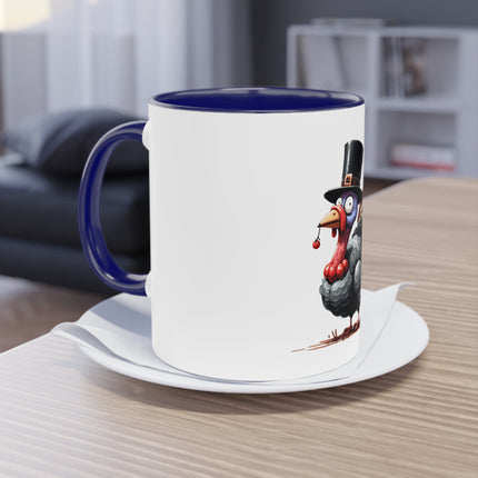 Harmony Two-Tone Coffee Mug: Sip in Style, Revel in Comfort - Turkey