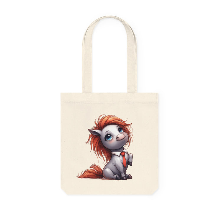 Καμβά sustainstyle Tote Bag: Eco -Conscious Fashion - Άλογο