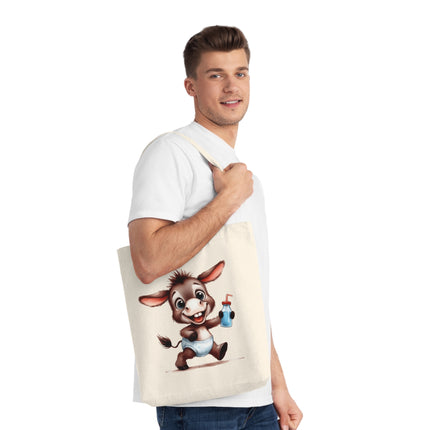 Καμβά sustainstyle Tote Bag: Οικολογική συνειδητή μόδα - γαϊδουράκι