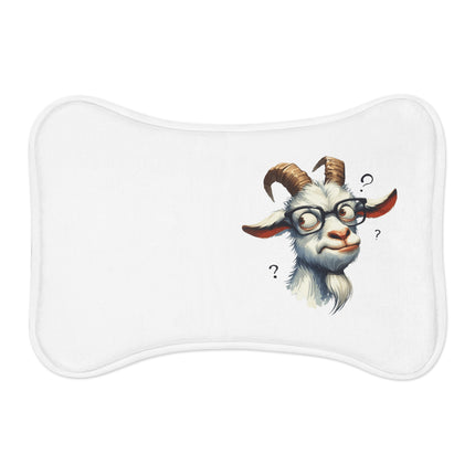 CharmPaws Pet Feeding Mats: Keep Mealtime Mess-Free & Stylish! - Goat