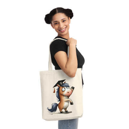 Καμβά sustainstyle Tote Bag: Eco -Conscious Fashion - Άλογο