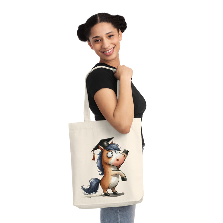 Καμβά sustainstyle Tote Bag: Eco -Conscious Fashion - Άλογο