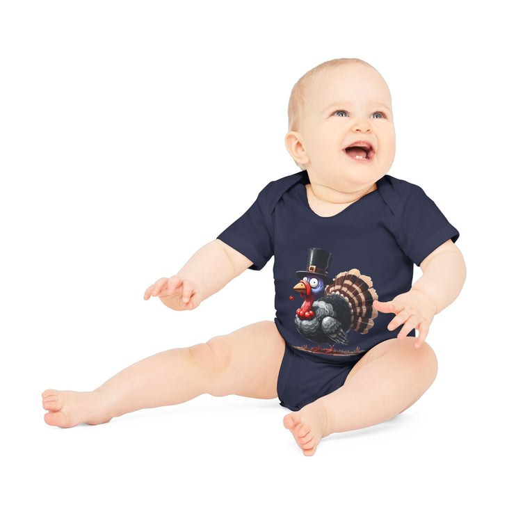 SnuggleNest Organic Baby Bodysuit (Short Sleeves) Turkey