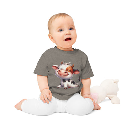 Enchanted Organic Baby Tee: απαλότητα, στυλ, & Sweetness - αγελάδα