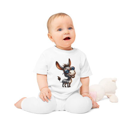 Enchanted Organic Baby Tee: απαλότητα, στυλ, & Sweetness - Γάιδαρος