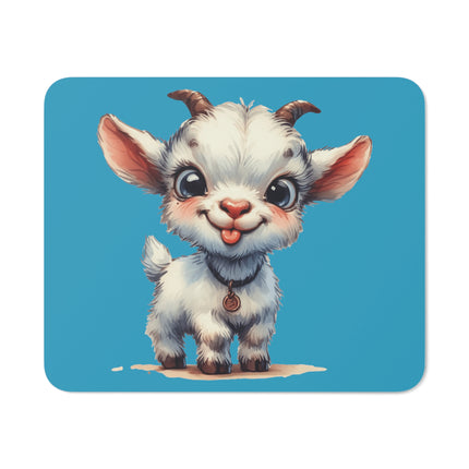 WhimsyWonder Pad de mouse pentru birou: farmec personalizat pentru spațiul de lucru - Cute Baby Goat