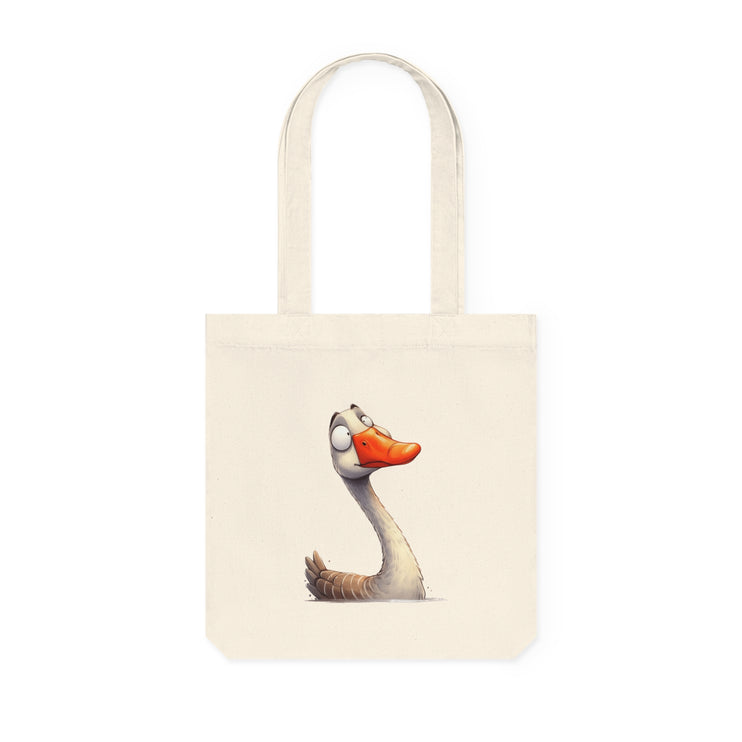 Καμβά sustainstyle Tote Bag: Eco -Conscious Fashion - Swan