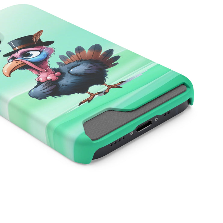 EnchantGuard Phone Case with Card Holder: Style Meets Functionality - Turkey