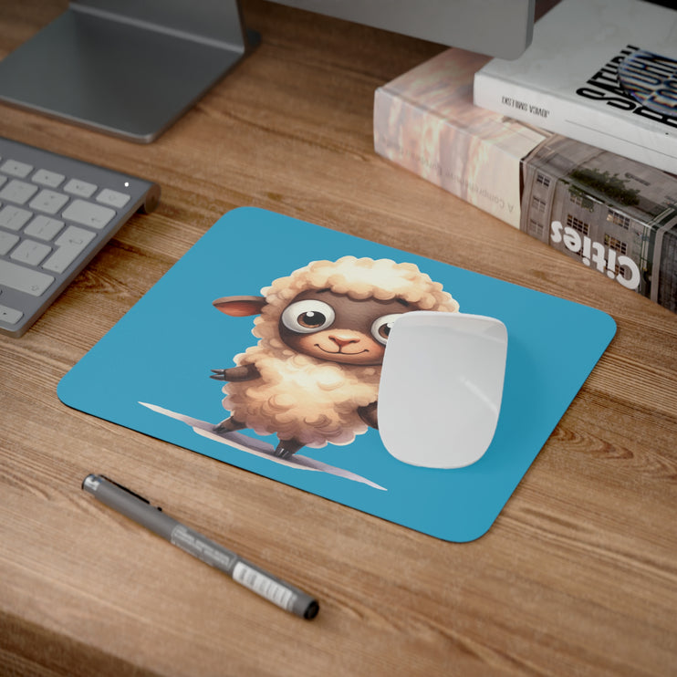 WhimsyWonder Pad Mouse Desk: Εξατομικευμένη γοητεία για το χώρο εργασίας σας - Fluffy πρόβατα