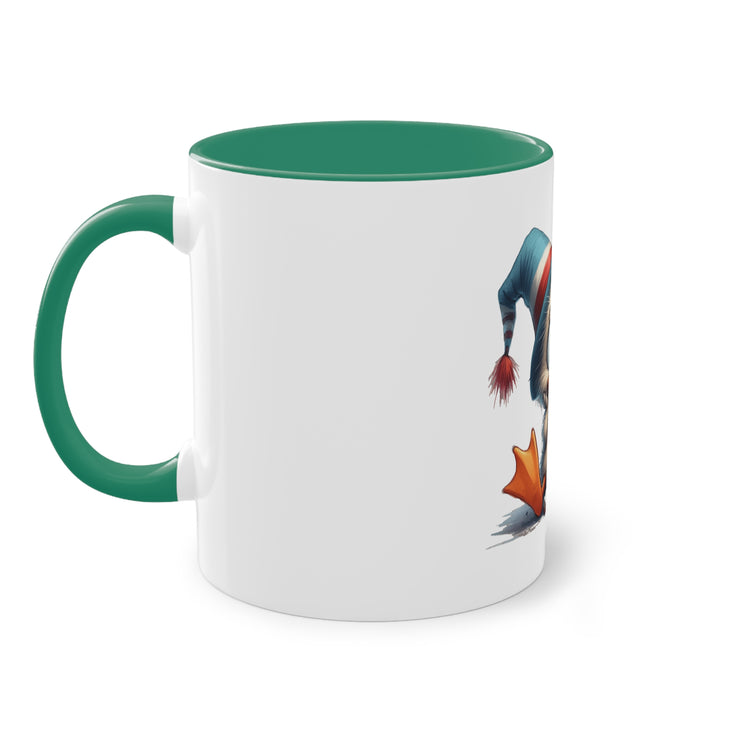 Harmony Two-Tone Coffee Mug: Sip in Style, Revel in Comfort - Duck