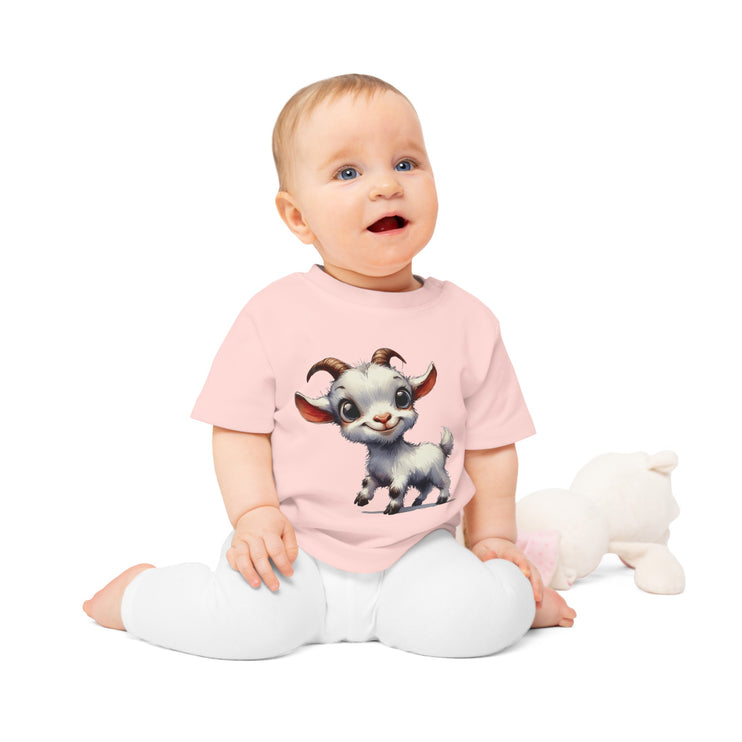 Enchanted Organic Baby Tee: απαλότητα, στυλ, & Sweetness - Cute Baby Goat