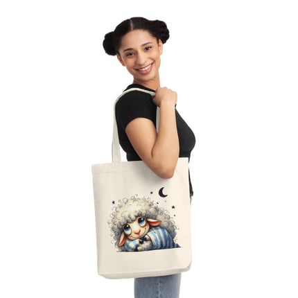 Καμβά sustainstyle Tote Bag: Eco -Conscious Fashion - πρόβατα