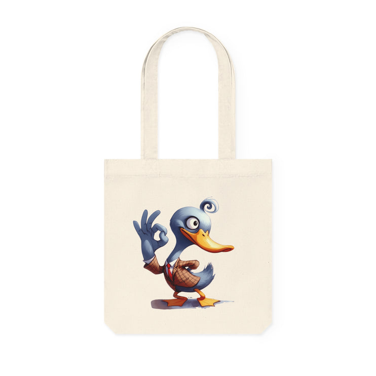 Καμβά sustainstyle Tote Bag: Οικολογική συνειδητή μόδα - πάπια