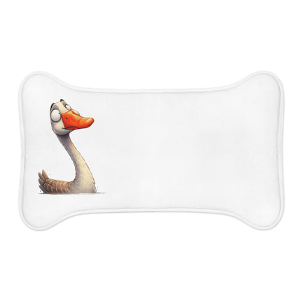 CharmPaws Pet Feeding Mats: Keep Mealtime Mess-Free & Stylish! - Swan