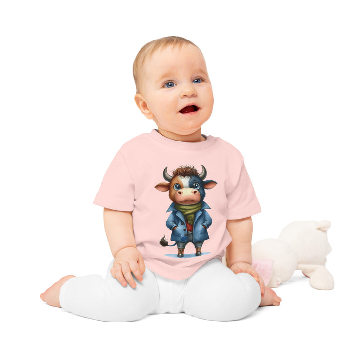 Enchanted Organic Baby Tee: απαλότητα, στυλ, & Sweetness - αγελάδα