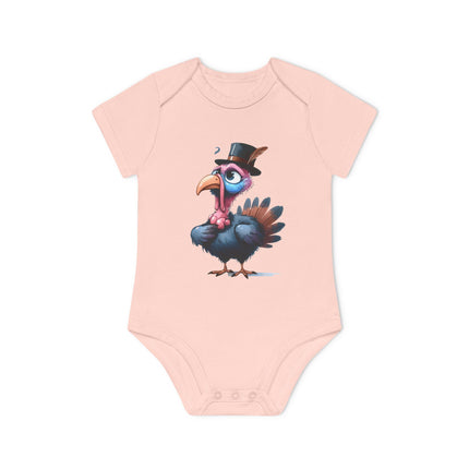 SnuggleNest Organic Baby Bodysuit (Short Sleeves) Turkey