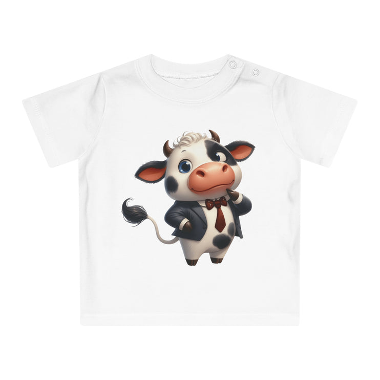 Enchanted Organic Baby Tee: απαλότητα, στυλ, & Sweetness - αγελάδα