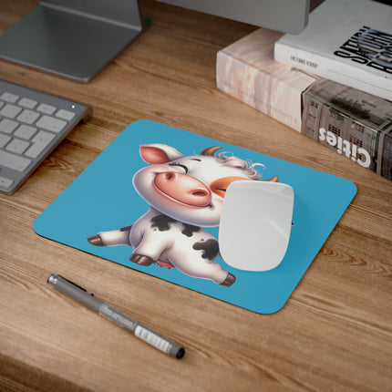 WhimsyWonder Pad de mouse pentru birou: farmec personalizat pentru spațiul tău de lucru - vacă fericită pentru bebeluși