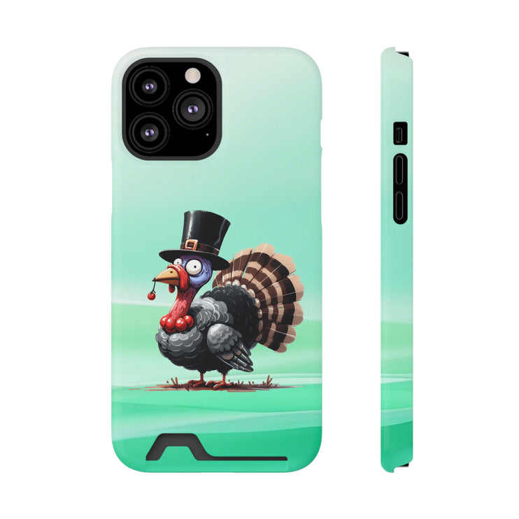 EnchantGuard Phone Case with Card Holder: Style Meets Functionality - Turkey