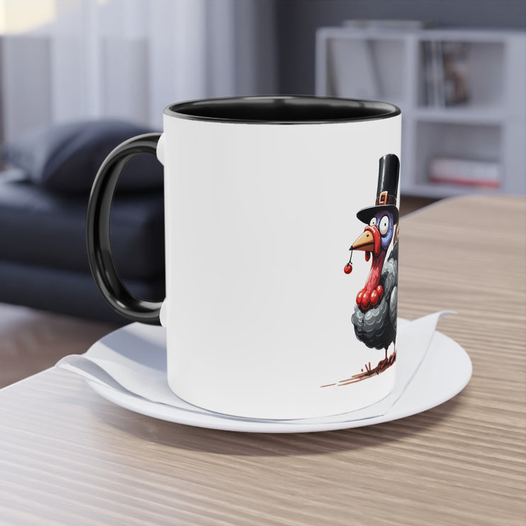 Harmony Two-Tone Coffee Mug: Sip in Style, Revel in Comfort - Turkey