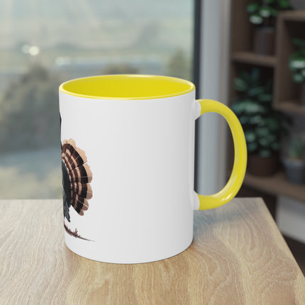 Harmony Two-Tone Coffee Mug: Sip in Style, Revel in Comfort - Turkey