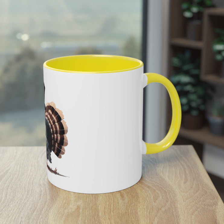 Harmony Two-Tone Coffee Mug: Sip in Style, Revel in Comfort - Turkey