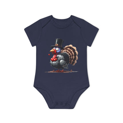 SnuggleNest Organic Baby Bodysuit (Short Sleeves) Turkey