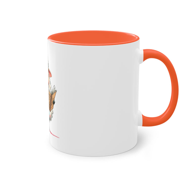 Harmony Two-Tone Coffee Mug: Sip in Style, Revel in Comfort - Sheep