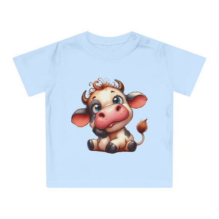 Enchanted Organic Baby Tee: απαλότητα, στυλ, & Sweetness - αγελάδα