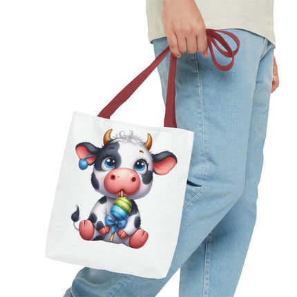 WhimsyWear Εθιμο Tote: Στυλ και λειτουργικότητες μεταφοράς παντού! Αγελάδα