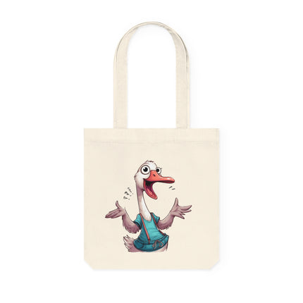 Canvas Sustainstyle Tote Bag: Modă eco -conștientă - gâscă