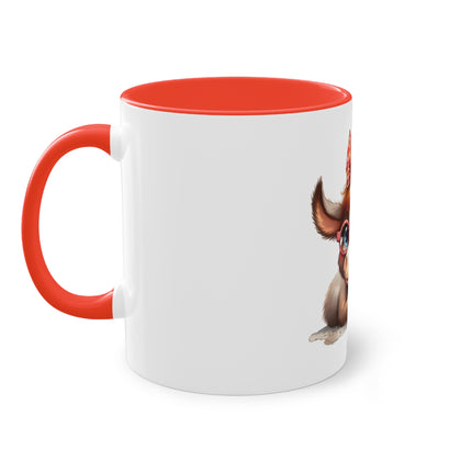 Harmony Two-Tone Coffee Mug: Sip in Style, Revel in Comfort - Donkey