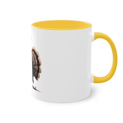 Harmony Two-Tone Coffee Mug: Sip in Style, Revel in Comfort - Turkey