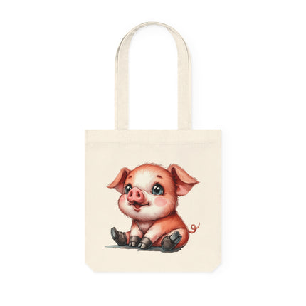 Καμβά sustainstyle Tote Bag: Eco -Conscious Fashion - Pig