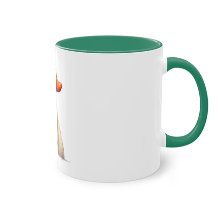 Harmony Two-Tone Coffee Mug: Sip in Style, Revel in Comfort - Swan