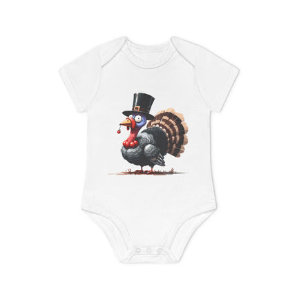 SnuggleNest Organic Baby Bodysuit (Short Sleeves) Turkey