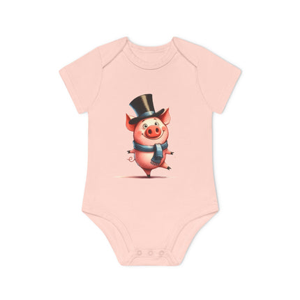 Οργανική απόλαυση baby bodysuit: απαλότητα και στυλ σε κάθε βελονιά - χοίρος