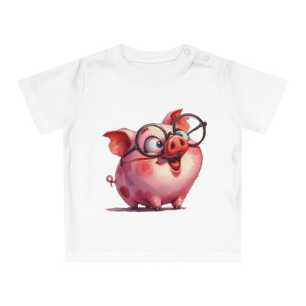 Enchanted Organic Baby Tee: απαλότητα, στυλ, & Sweetness - Χοίρος