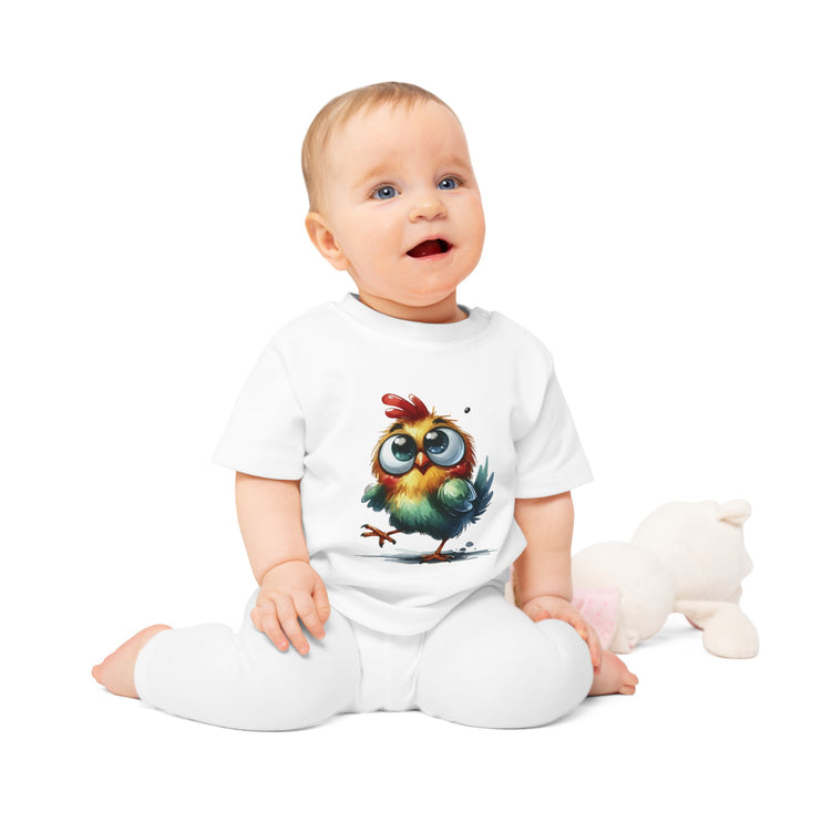 Enchanted Organic Baby Tee: απαλότητα, στυλ, & Sweetness - Πετεινός