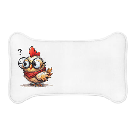 CharmPaws Pet Feeding Mats: Keep Mealtime Mess-Free & Stylish! - Rooster