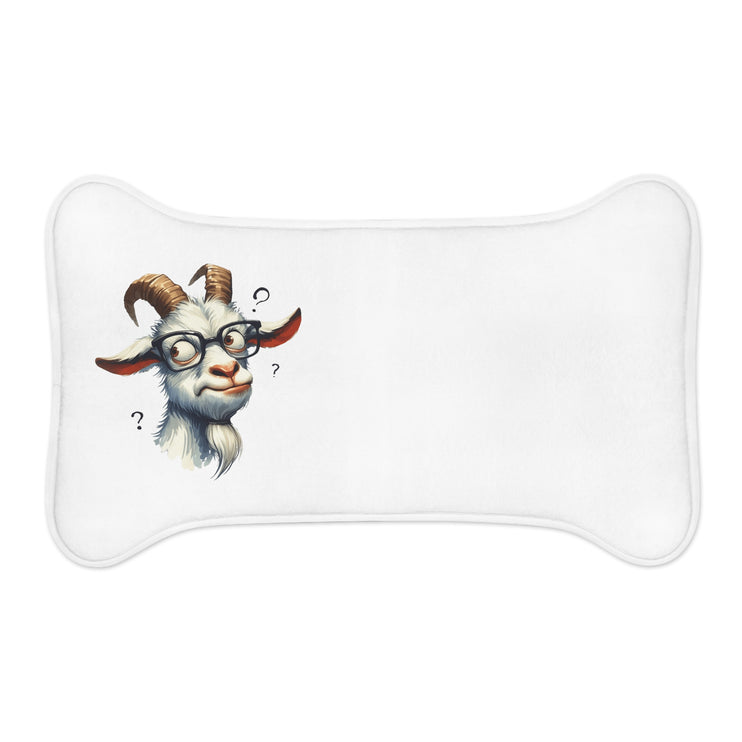 CharmPaws Pet Feeding Mats: Keep Mealtime Mess-Free & Stylish! - Goat