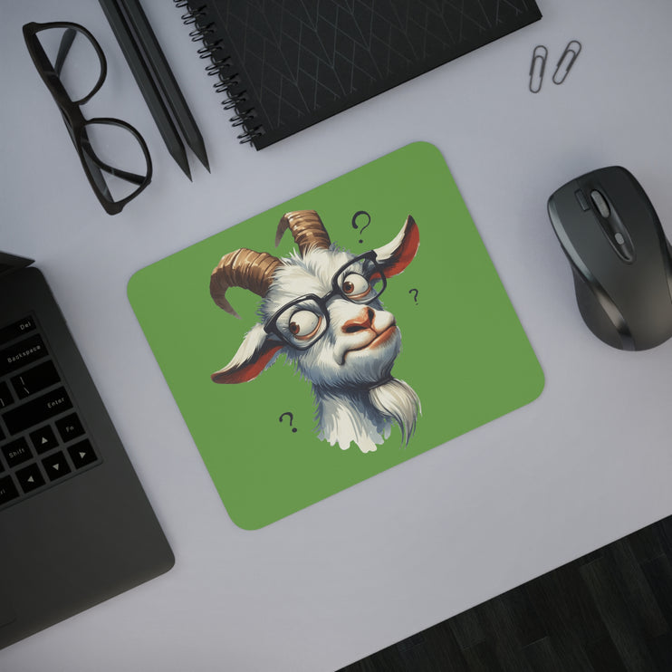 WhimsyWonder Desk Mouse Pad: Εξατομικευμένη γοητεία για το χώρο εργασίας σας - Confused Goat