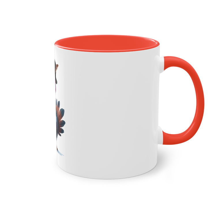 Harmony Two-Tone Coffee Mug: Sip in Style, Revel in Comfort - Turkey