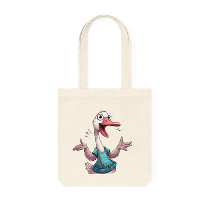 Canvas Sustainstyle Tote Bag: Modă eco -conștientă - gâscă