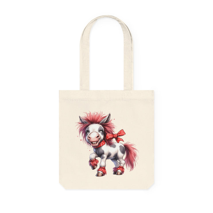 Καμβά sustainstyle Tote Bag: Eco -Conscious Fashion - Άλογο